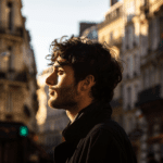 Profile Portrait of a man in Chanel