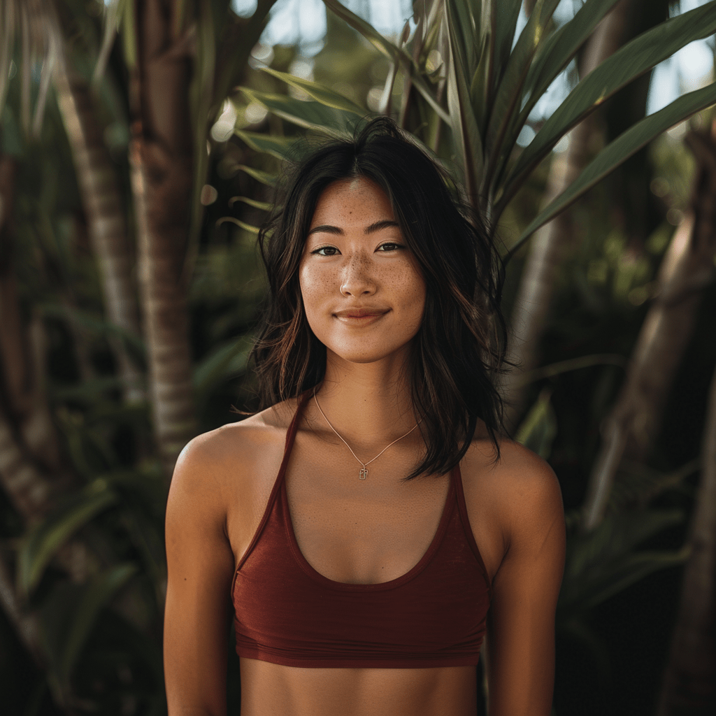 maroon sports bra