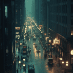 Bustling City Streets