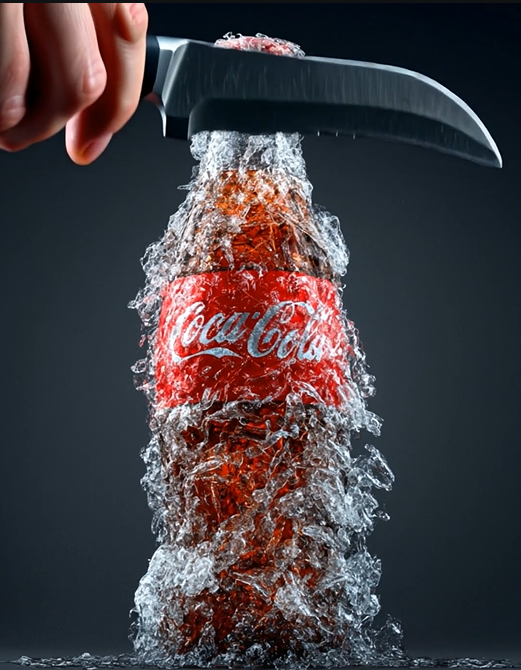 ASMR VIDEO OF KNIFE CLEARING FROST