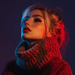 Neon Portrait